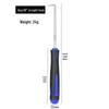 4-Piece Auto Repair Tool Set: Tire Patching, Oil Seal Hook, Screwdriver.