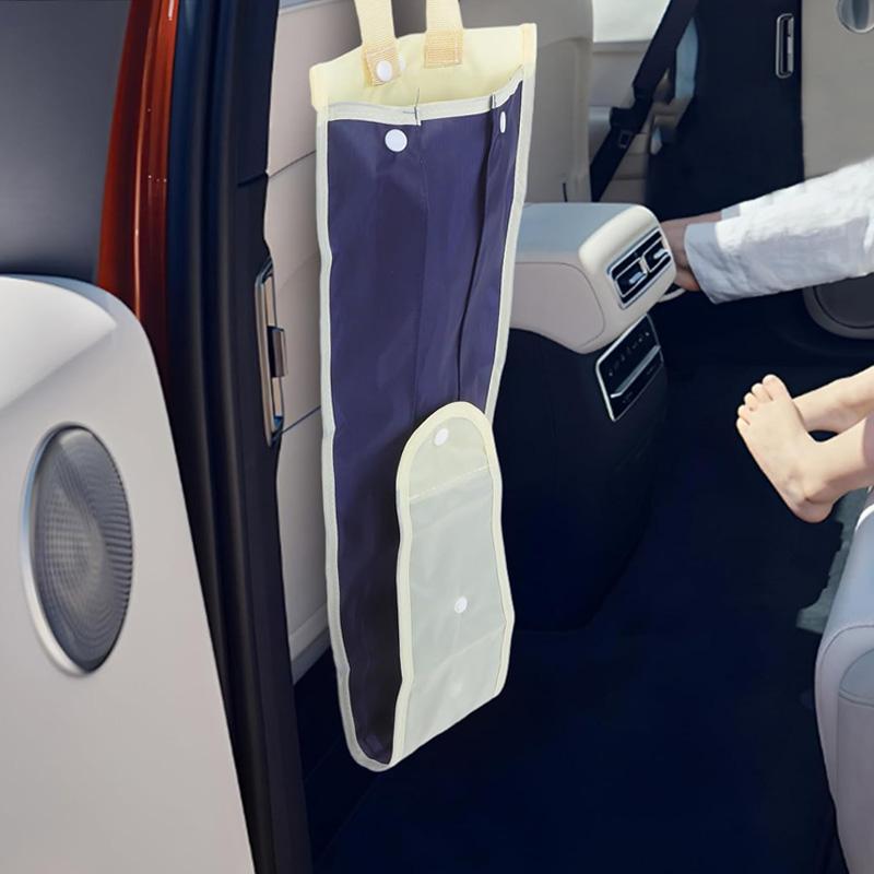 Organizzatore per Ombrelli da Auto Multiuso - Borsa Portaoggetti Impermeabile Pieghevole con Supporto Antiscivolo per Accessori Veicolo Giornata Piovosa
