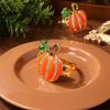 Kichvoe 4pcs Halloween Napkin Rings Holder Pumpkin Napkin Rings Napkin Buckle for Thanksgiving Napkin Rings holderHalloween Table Decorations