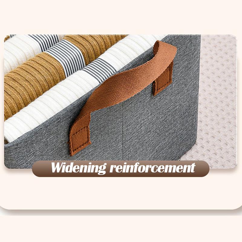 Stronger Folding Storage Box Clothes and Pants Household Split Drawer Wardrobe Storage Box Clothing Organizers