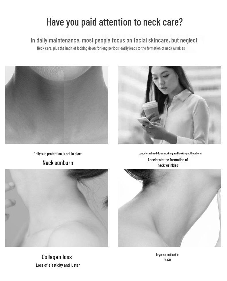 Anti-Aging Neck Massager: Wrinkle Reduction, Lifting, Firming, Nasolabial Fold Remover, Neck Protection