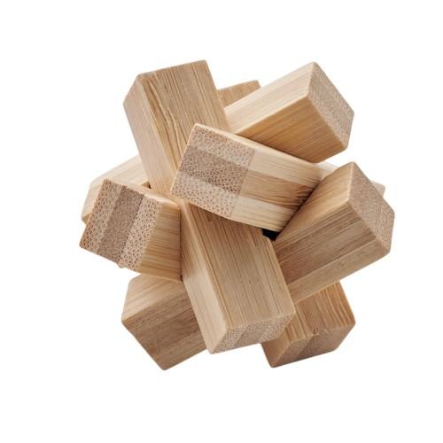 MidOcean Cubenats Bamboo Star Brain Training Game