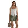 Narrated Womens/Ladies Square Neck Sleeveless Top