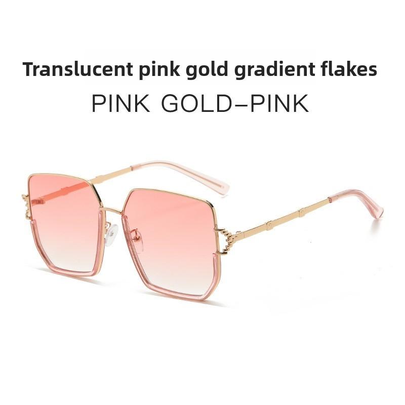 Fashion Square Sunglasses With Uv400 Protection For Travel And Outdoor Activities