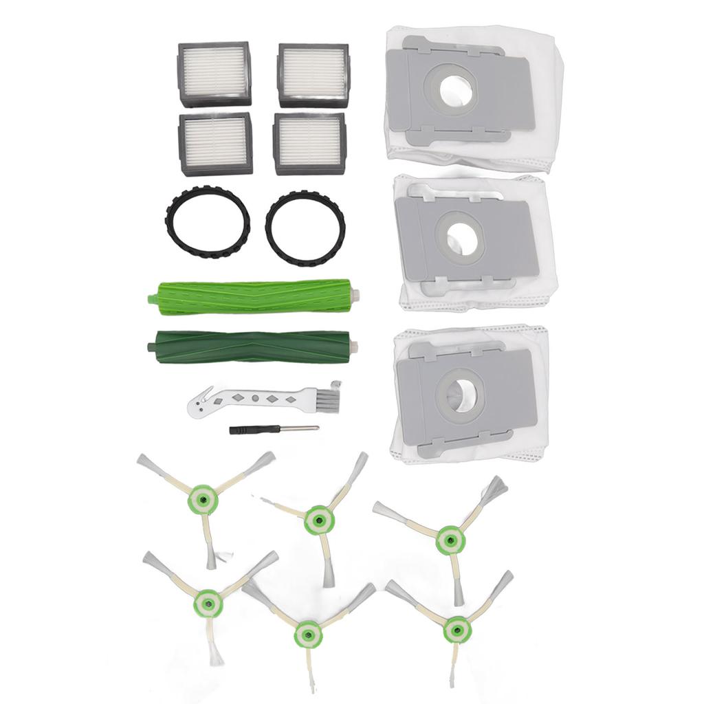 Robot Vacuum Cleaner Parts Main Side Brushes Dust Bag Filter Tire Accessories for Roomba I7 I6 I8 I3 Plus E5 E7