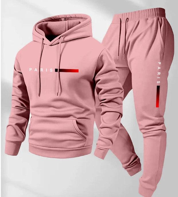 2025 Herren Logo-Print Kapuzenpullover & Jogginghosen Set