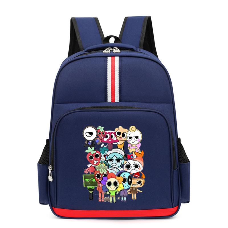 Cartoon Peripheral Trend Children'S Backpack Primary And Secondary School Students Large-Capacity Schoolbag