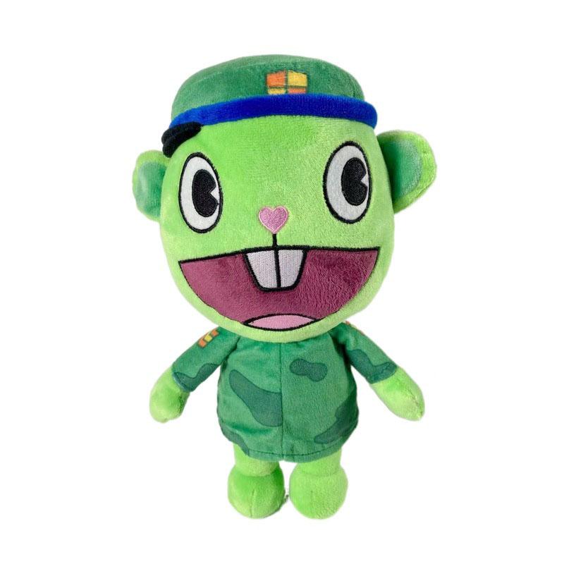 

Happy Tree Friends аниме плюшевые куклы HTF Flippy плюшевые игрушки 28 см рождественский подарок 28cm