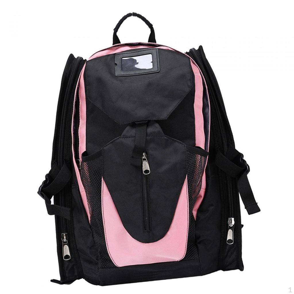 Roller Skate Backpack Ice Carrier Shoes Bag Inline Skating for Speed Skates