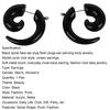 Fashion Earring Stunning Punk Rock Style Unisex Snail Pattern Ear Nail for Salon