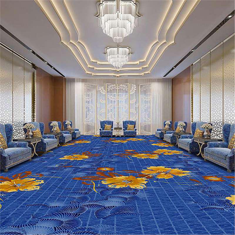 Thickened Nylon Soundproof Carpet for Hotel, Cinema, Billiard, and Club Rooms