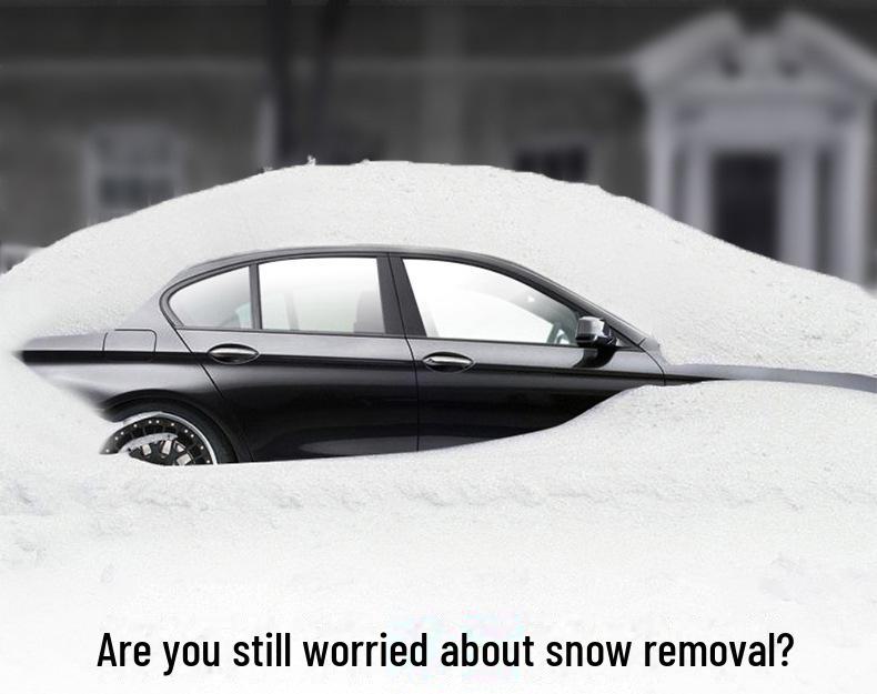 4-in-1 Multifunctional Car Snow Shovel & Ice Scraper