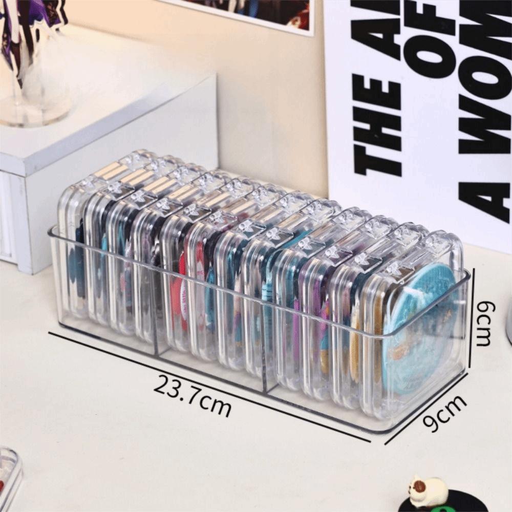 Acrylic Fake Nail Storage Box Multi-functional Jewelry Organizer Holder  Packaging