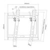 Tilting Mount for LCD TVs from 23 To 42 Inches, AQ VisiON