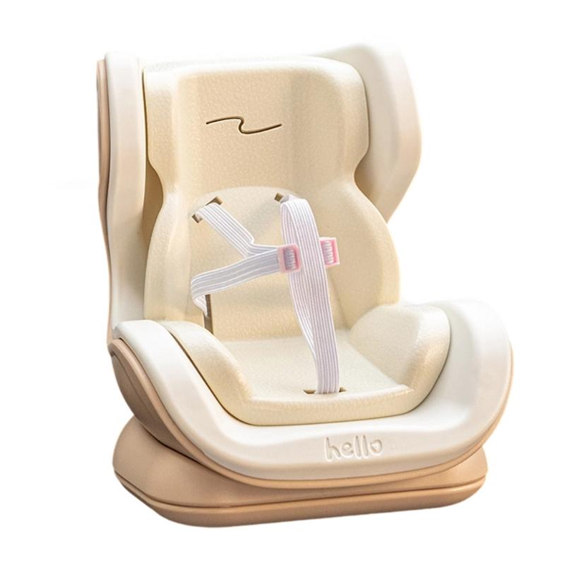 Auto Interior Decorations Ornament Vehicle Air Vent Dashboard Mounted Display Seat Plush Doll Car Safety Seat