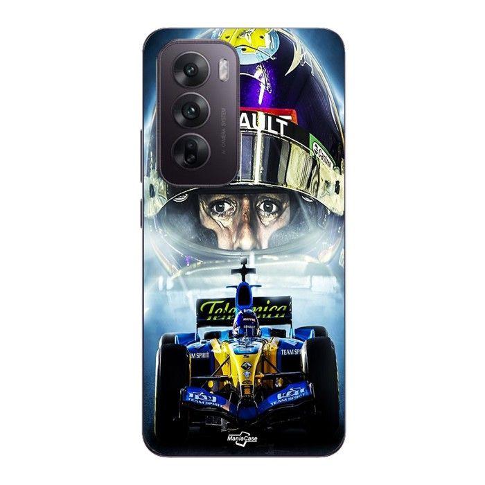 Coque Pour Oppo Reno 12 5g Renault R25 Aston Martin F1 Fernando Alonso Maniacase