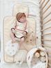 Korean Quilted Breathable Cotton Embroidered Newborn Waterproof Diaper Pad & Bag