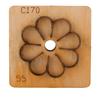 Leather Cutting Die Flower Shaped Metal Leathercraft Paper Art Cutter Punching Mold Crafting Tool