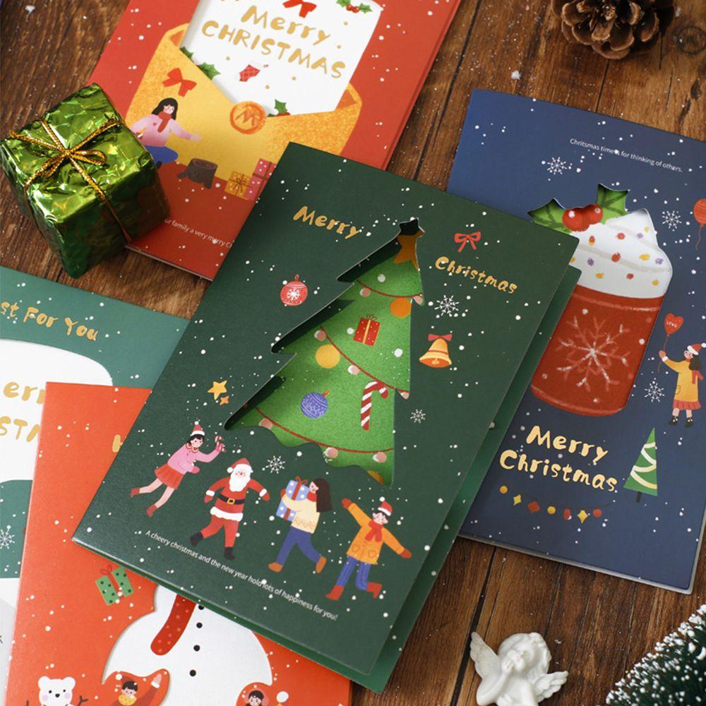 

Подарки Приглашение на вечеринку Рождественская елка Рождественская открытка Снеговик с конвертом 1