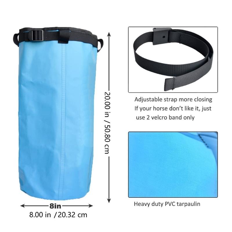Praktische Paardenhoef Soak Bag Paarden Soaker Hoef Behandelingen Tas Hoef Verzorging Paardrijlaars met Schuimkussen Duurzaam