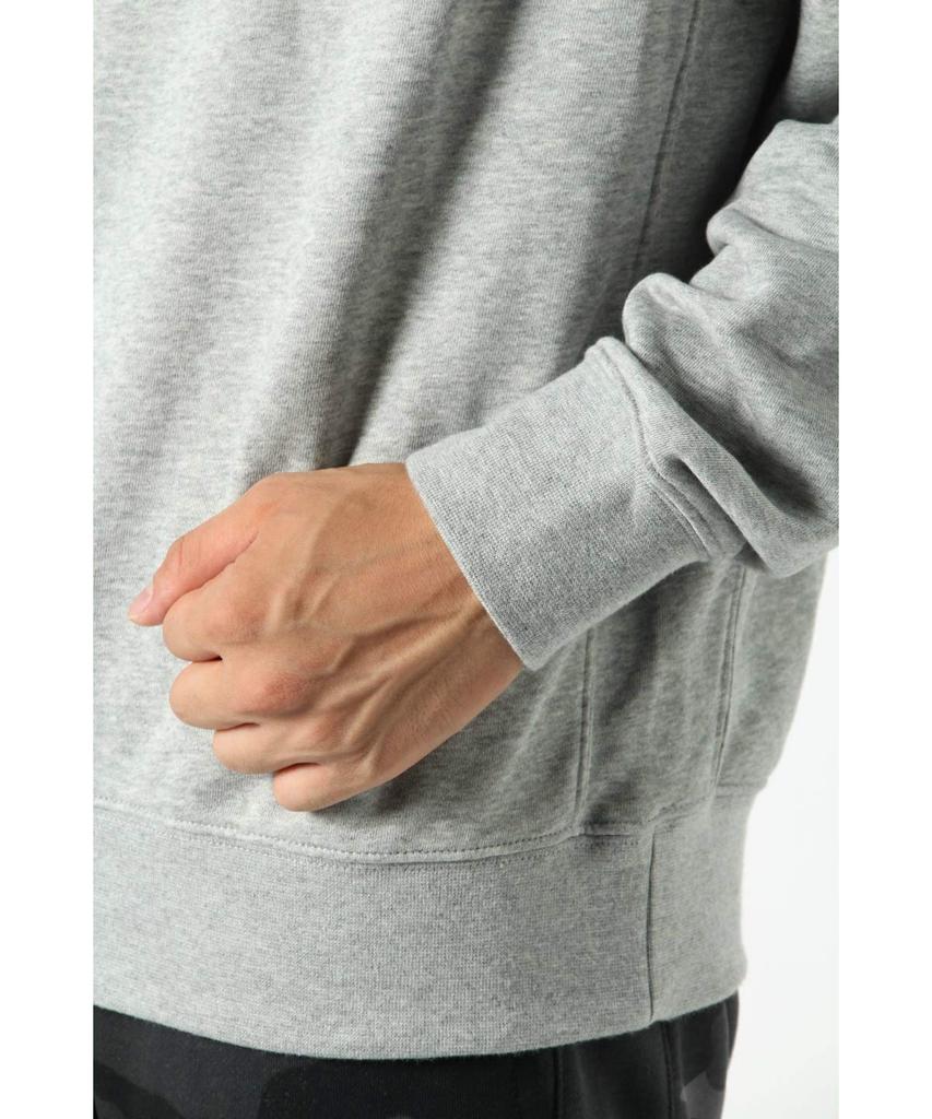 Nike Sportswear French Terry Crew BV2667 063 Long Sleeve XL Gray Men's