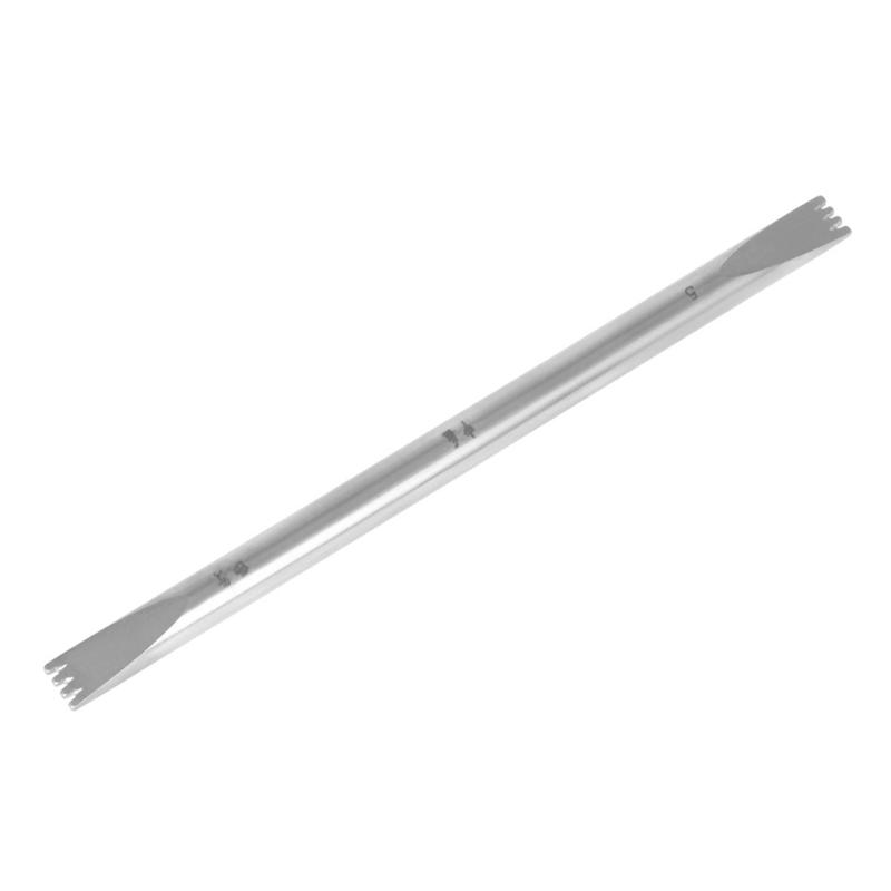 Piano Tuning Tool Piano Tuner Tool Piano String Gauge Double Ended Piano Tuner Silver Double Headed Tuning Adjust Tools 1