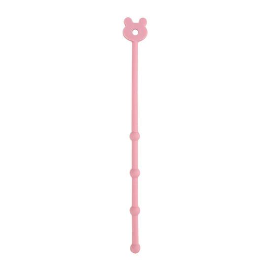 Silicone Cable Ties Reusable Bear Shaped Bag Sealing Zip Tie Multi-Purpose Twist Tie for Food Storage Wire Management