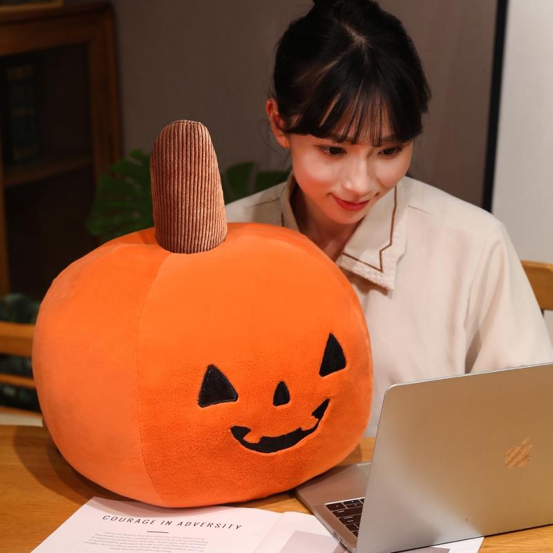 Trick Halloween Pumpkin Mummy Plush Toy Stuffed Horror Anime Figure Decor Pumpkin Light Throw Pillow Plush Toy Gift