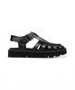 Clarks Originals (Damen) Bären-Schnalle - Schwarzes Leder / 26181022