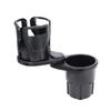 Tsuchiya Yac Car Drink-in Multi-Cup Holder, Black, 16.2cm Long X 10.2cm Wide X 22cm High, ZE-30