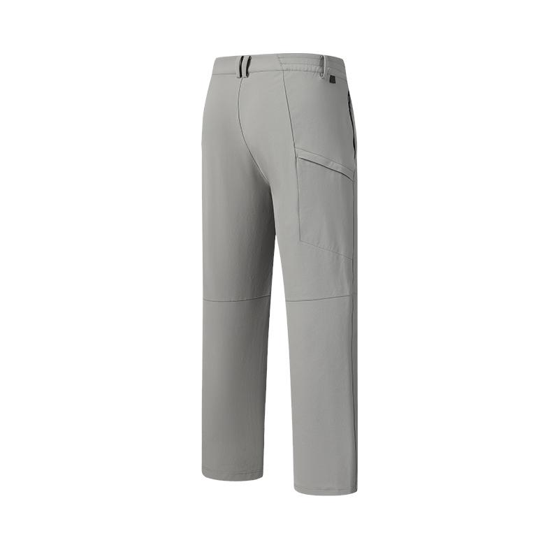 Fila A.P. Fashion Trend Simple Classic Basic Versatile Comfortable Woven Casual Pants Men Pants Moon-Mist-Gray A11M611802FGY