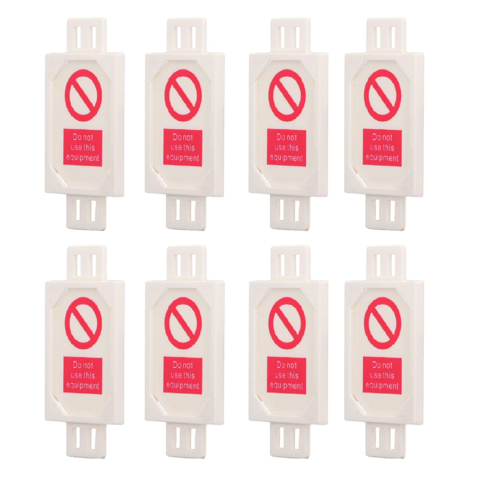 

50 шт. Метки для лесов, многофункциональные пластиковые знаки безопасности, предупреждающие об опасности для строительства