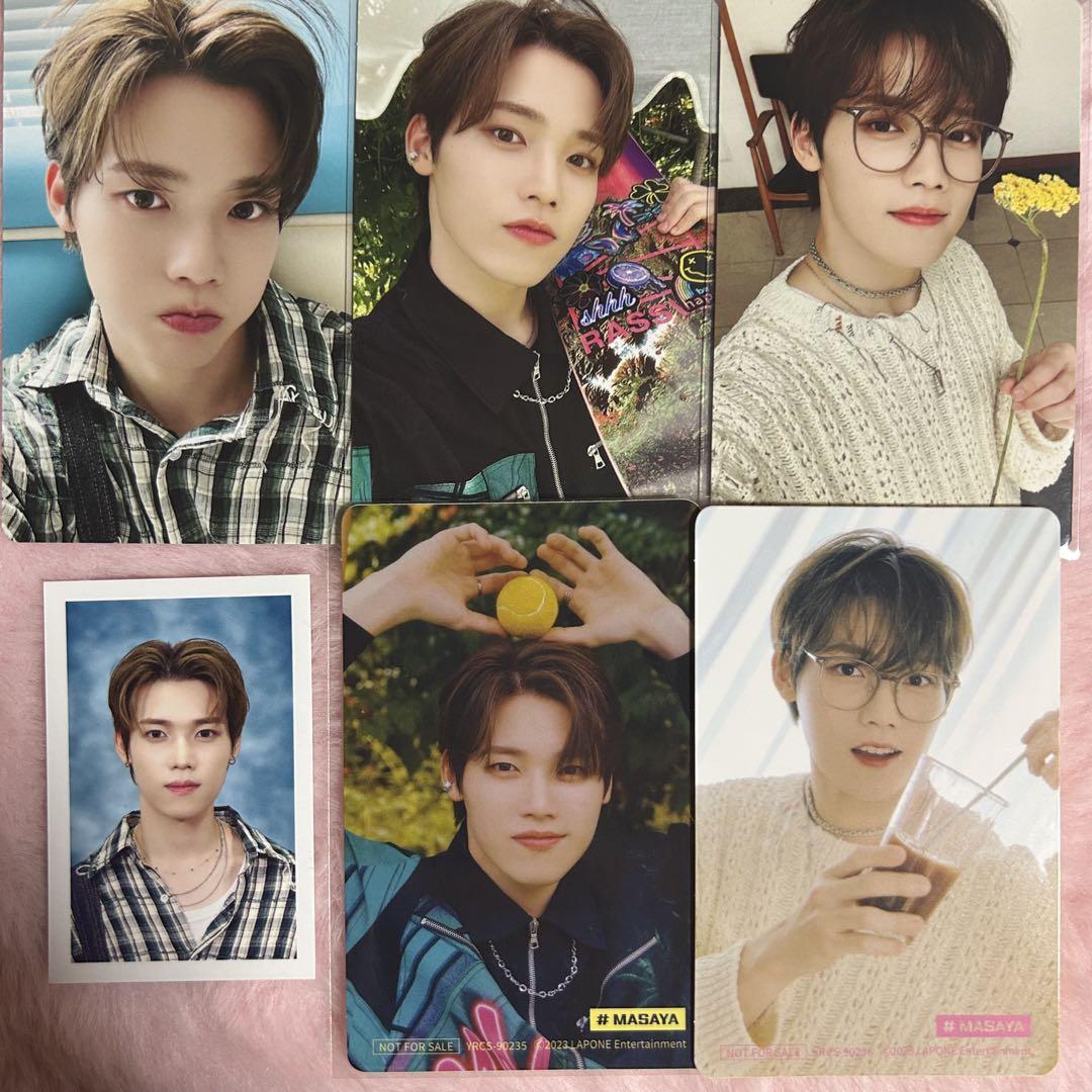 

[USED] INI Masaya Kimura TAG ME Trading Card Sticker Enclosed Complete