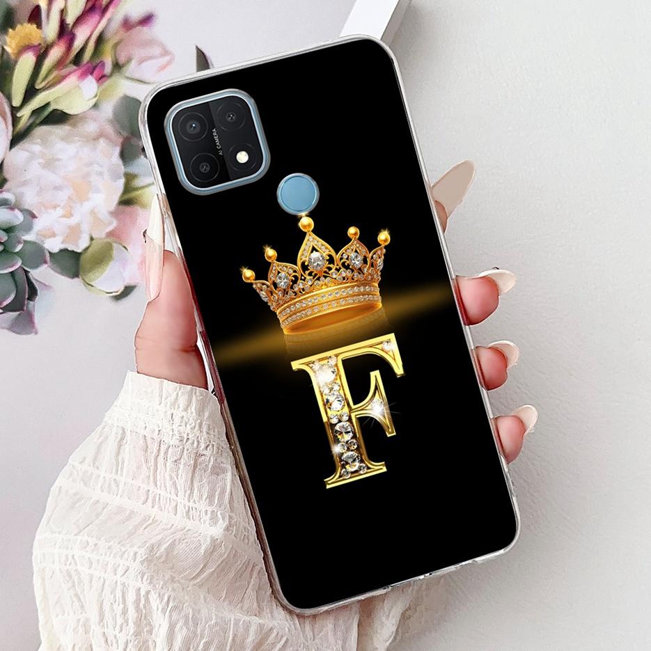 For Oppo A15 Case CPH2185 Stylish Letters Cover Clear Silicone Phone Case For Oppo A15s A 15 OppoA15 OppoA15s Soft Fundas Bumper