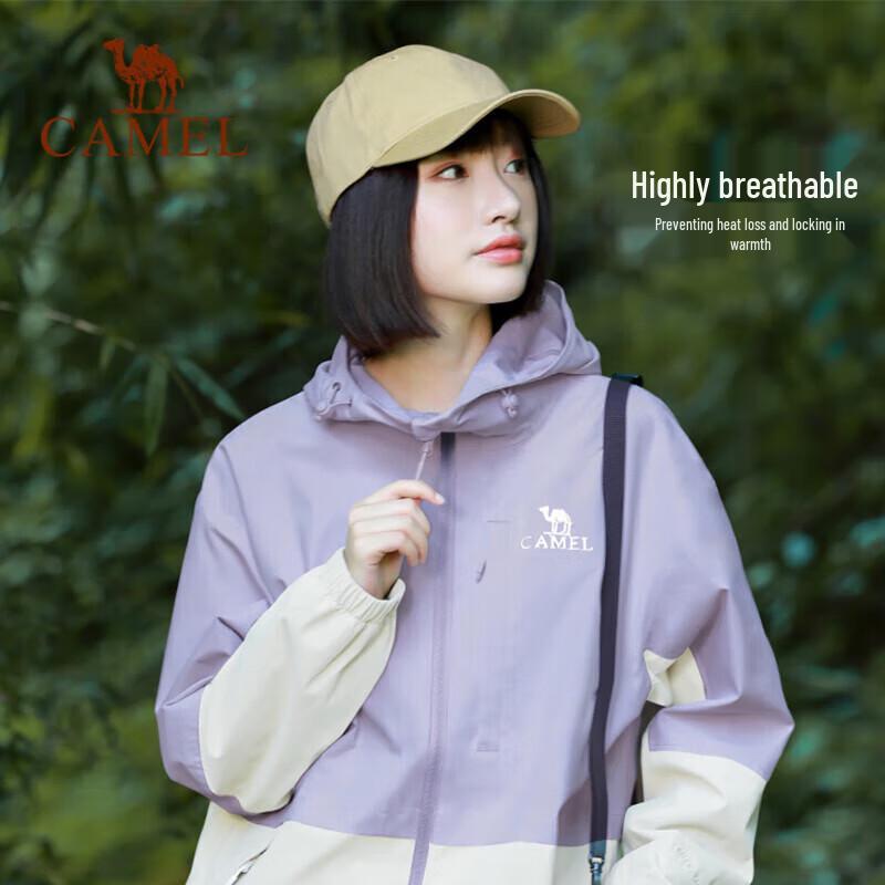 CAMEL Unisex Outdoor Waterproof Hardshell Jacket