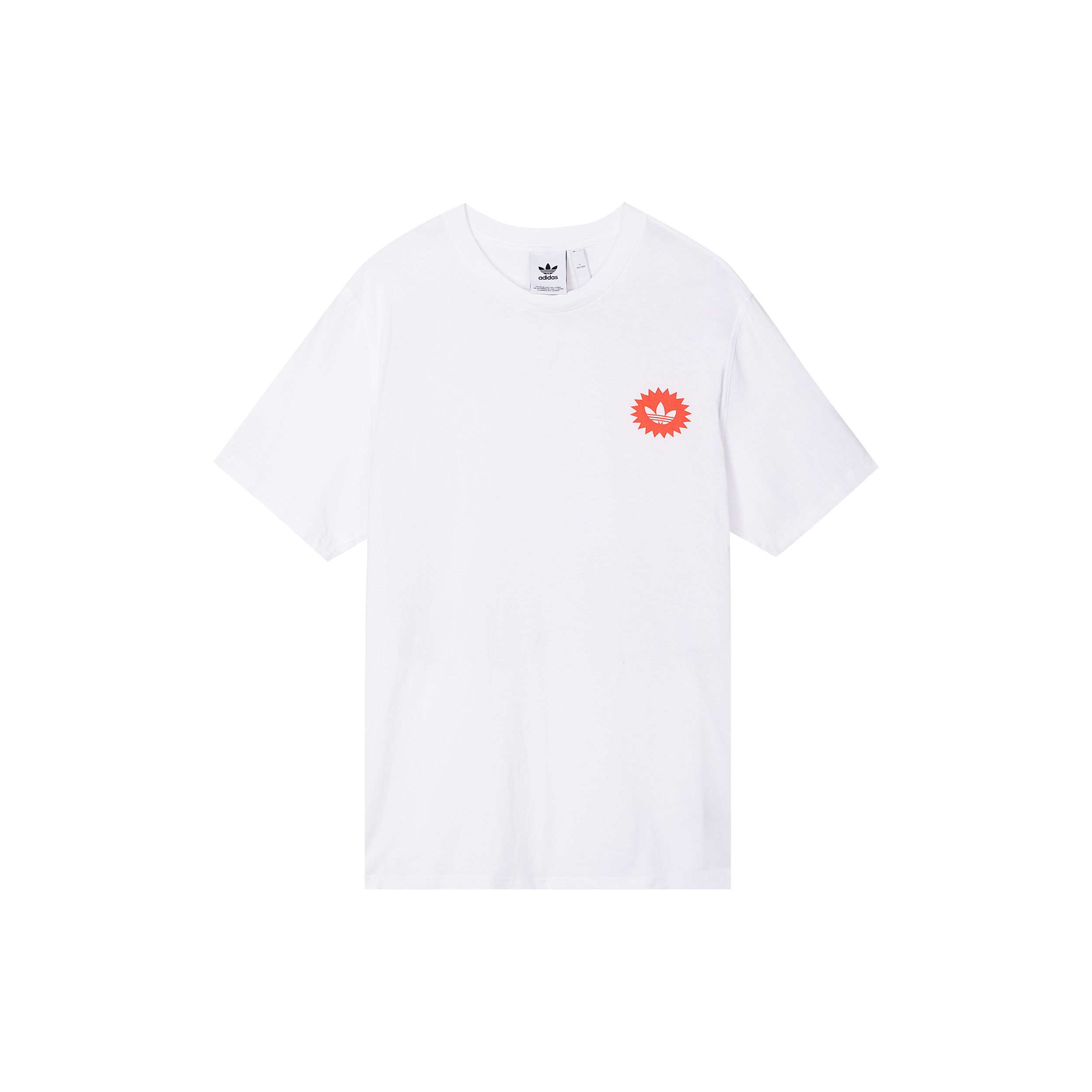 

Adidas Originals Bodega Футболка с короткими рукавами и принтом плаката Мужские топы белые ED7066 L