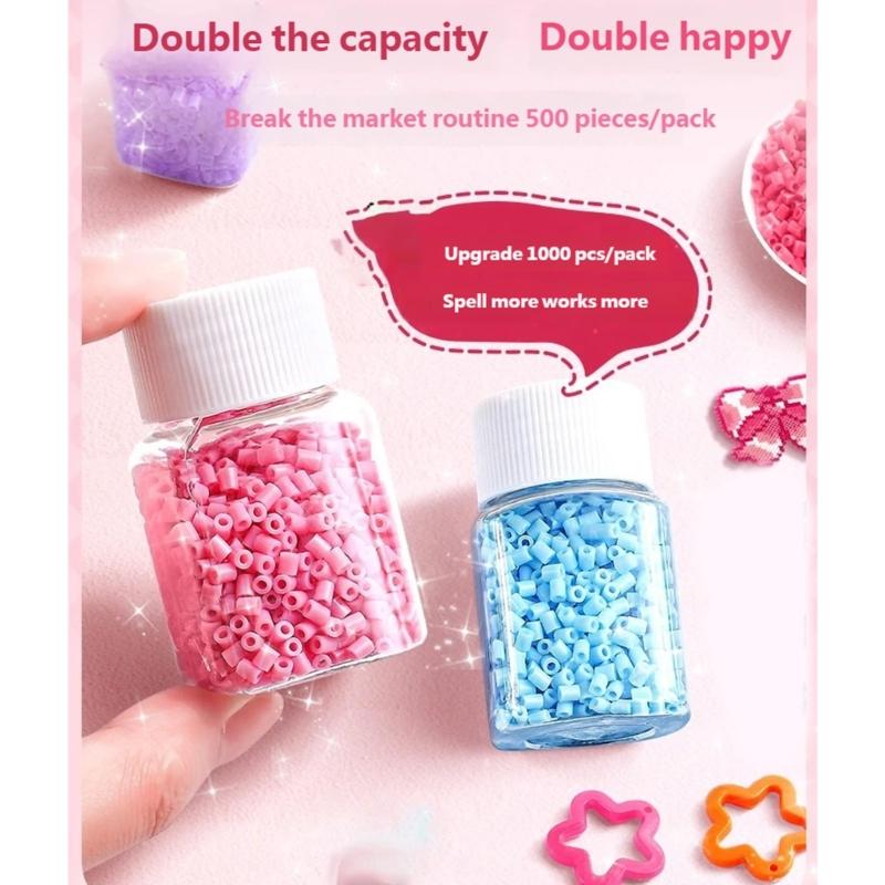 Creative Art Set Includes Multicolor Bean Beads Easy To Assemble For Any Ages Crafting Fun