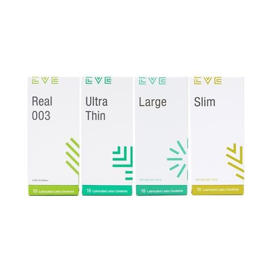 Choose 1 of 7 Types of EVE Condoms