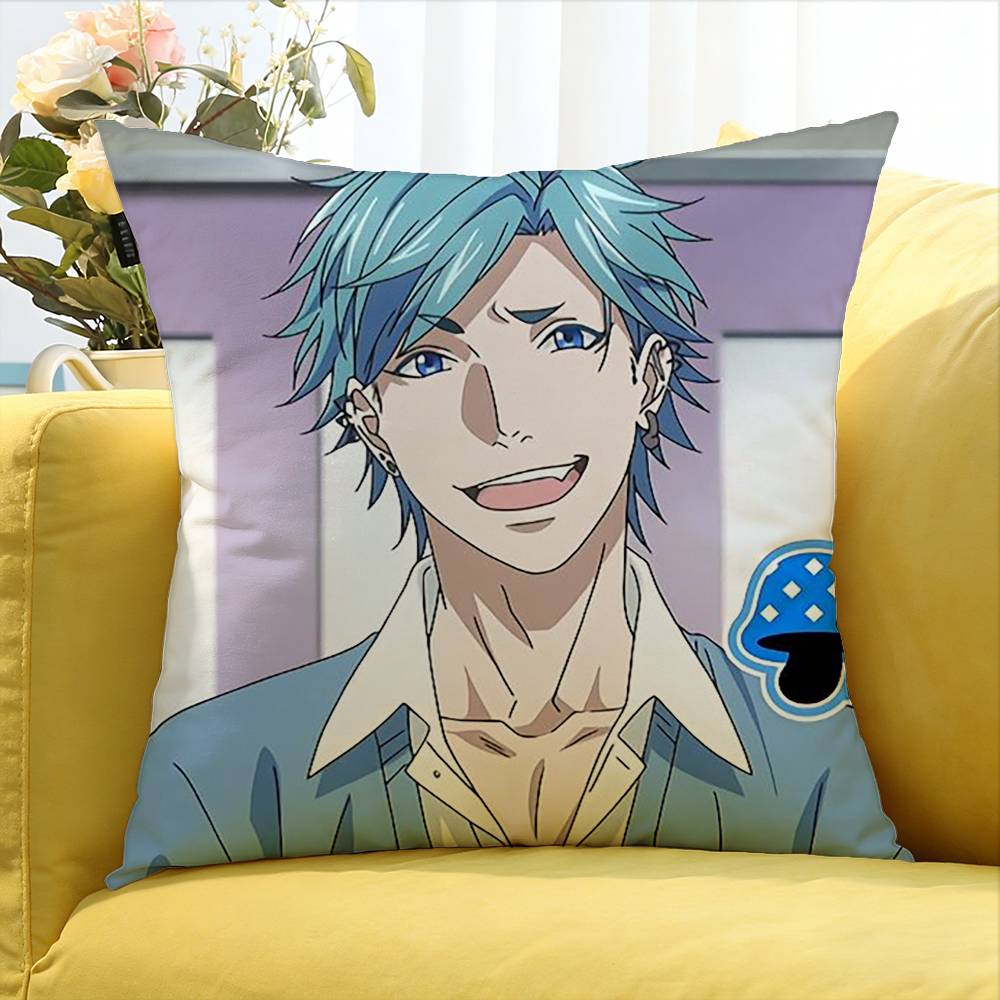 Y-arichin C-lub Various Sizes Square Pillow Case For Car Home Bedchamber Decor