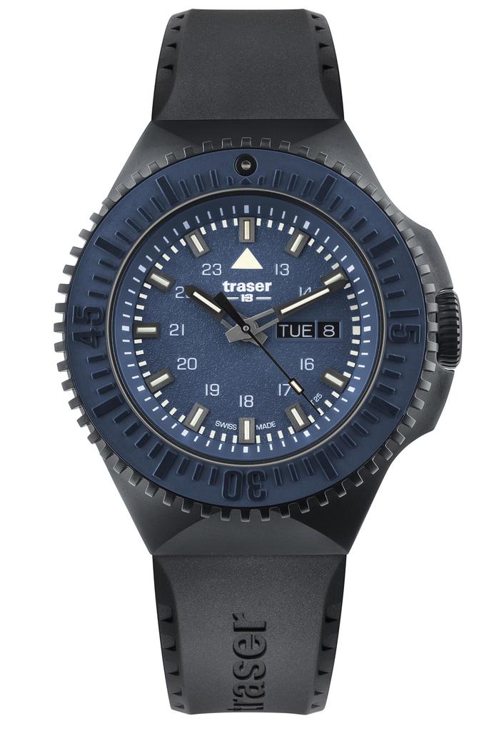 Tracer P69 Black Stealth Blue Watch 109857 Men's Black