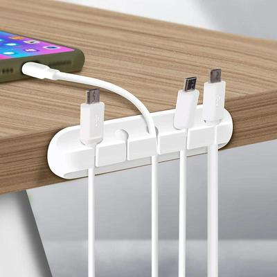Kabelmanager, Silikagel, flexibler USB-Aufwickler, Desktop-Aufbewahrung, Tastatur-Headset-Kabelhalter, Organizer, Kopfhörerständer
