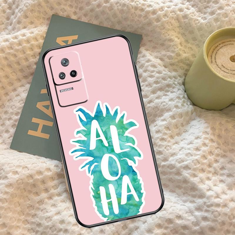Aloha Beach Life Hawaii Case For Xiaomi 13 14 15 Ultra 11T 12T 13T 14T Pro POCO X7 Pro X3 X5 F5 F6 M6 X6 Pro Cover