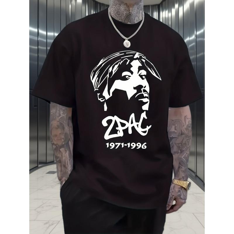 

European sizes Men s Casual Sporty Fashion Trendy Fitness Outdoor Home Short Sleeve T-Shirt, Fashion 2D Print, Stretchy and Comfortable XL чорний