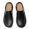 New Arrival Casual Shoes Fashion Handmade Leather Driving Slippers Mens Moccasins Slip On Half Flats Male Outdoor Muller Shoes