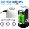 5 Gallon Water Meter Pump Rechargeable Bottled Water Dispenser Portable USB Rechargeable Automatic Dispenser for Camping Kitchen