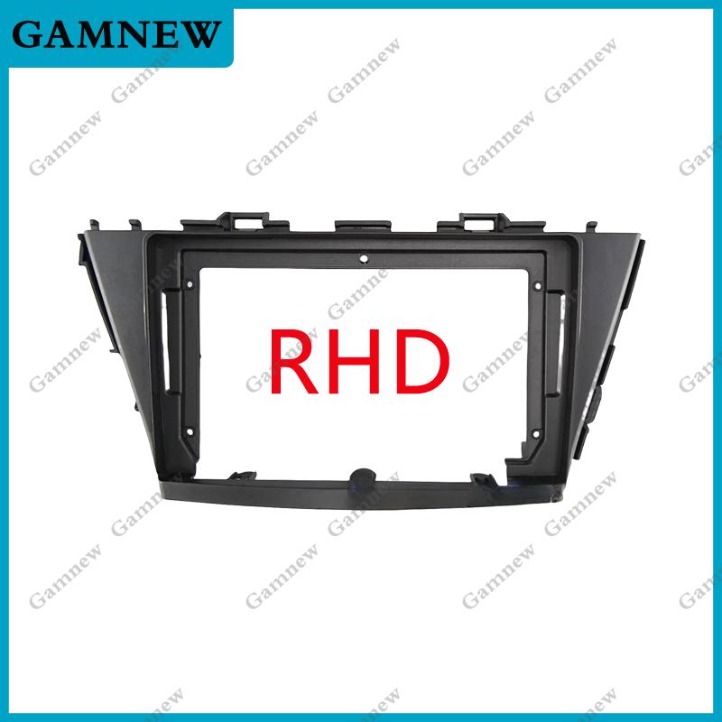 

9-дюймовая автомобильная рамка-переходник для Toyota Prius Plus V Alpha 2011-2021, комплект монтажной панели для установки Android-магнитолы в приборную панель RHD Frame