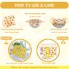 Reusable Beeswax Wrap Eco-Friendly Beeswax Wraps For Food Bread Sandwich Wrapper - Organic, Sustainable Zero Waste Food Storage