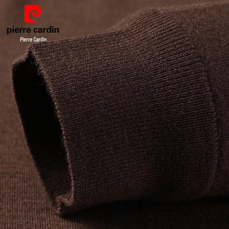 Pierre Cardin Men's 100% Wool Mock Neck Sweater