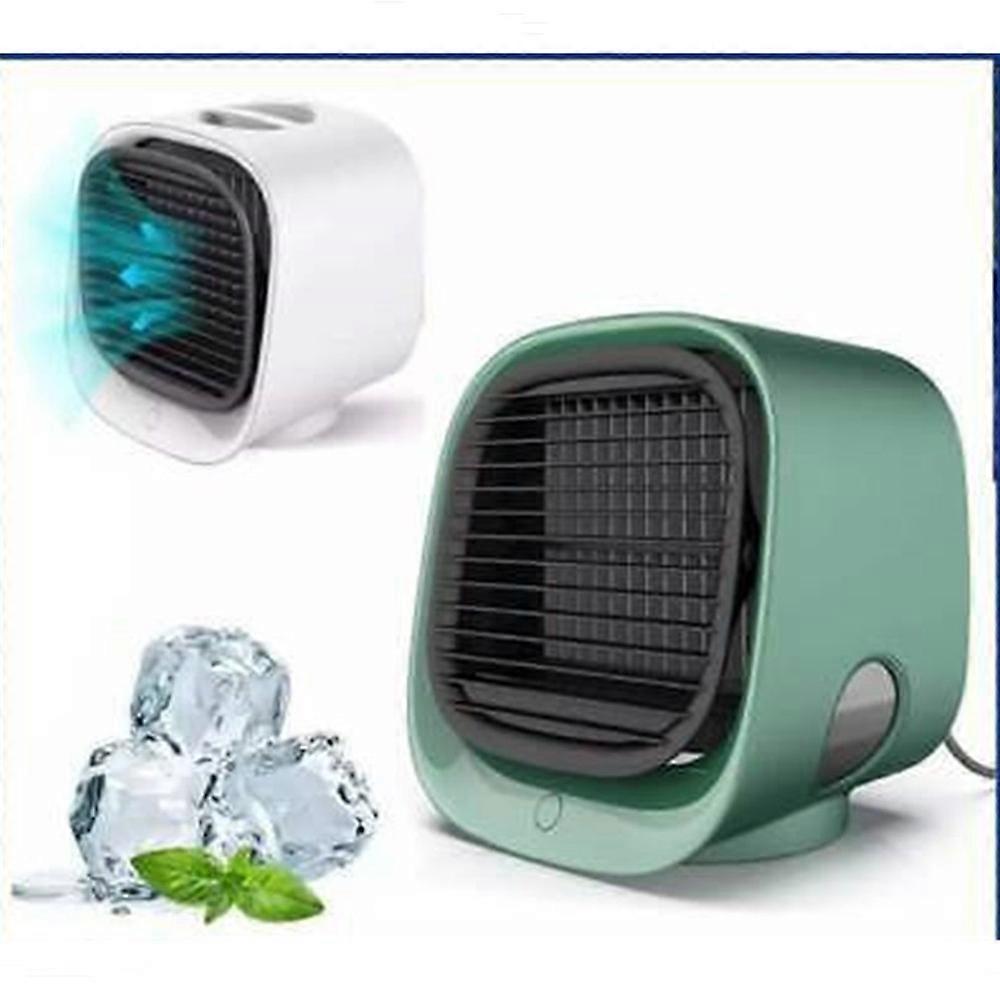 Mini USB 7 Color Humidifying Negative Ion Air Conditioner Cooling Fan