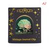 1Pcs Vintage Chinese Style Page Holder Decorative Paper Clip Metal Book Clip Bookmark For Books Reading Accessories